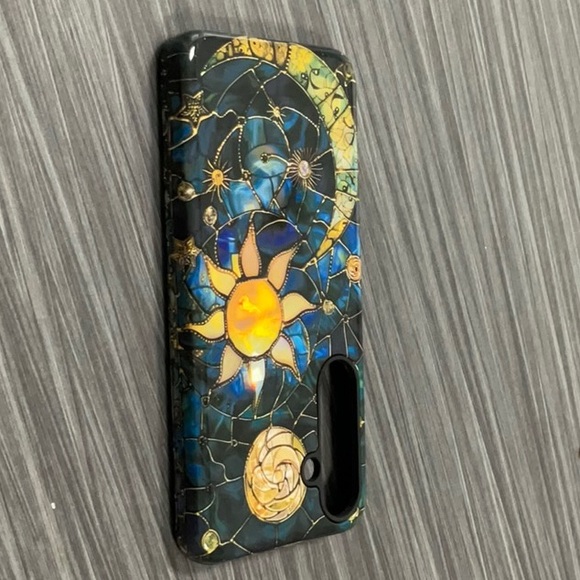 Samsung Galaxy S24 Plus Mosaic Star, Moon & Sun Tough Case in Gloss - Picture 4 of 5